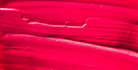 Glamour, branding and makeup art concept - Red cosmetic texture background, make-up and skincare cosmetics product, cream, lipstick, moisturizer macro as luxury beauty brand, holiday flatlay designの写真素材