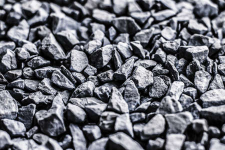 Decor, surface and nature concept - Grey stone pebbles as abstract background texture, landscape architecture backdrop, interior design and textured pattern for luxury brand designの写真素材