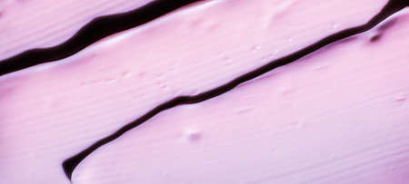 Glamour, branding and makeup art concept - Pink cosmetic texture background, make-up and skincare cosmetics product, cream, lipstick, moisturizer macro as luxury beauty brand, holiday flatlay designの写真素材