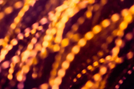 Vintage Christmas lights, New Years Eve fireworks and abstract texture concept - Glamorous golden...