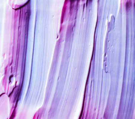 Glamour, branding and makeup art concept - Purple cosmetic texture background, make-up and skincare cosmetics product, cream, lipstick, moisturizer macro as luxury beauty brand, holiday flatlay designの写真素材