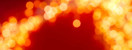 Holiday branding, glam and glow concept - Glamorous golden shiny glitter on red abstract background, Christmas, New Years and Valentines Day backdrop, bokeh overlay for luxury holidays brand designの写真素材