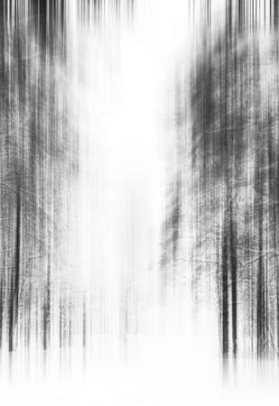 Holidays branding, fantasy and fairy tale concept - Winter season abstract nature art print and Christmas landscape holiday background, snowy magical forest as luxury brand postcard design backdropの写真素材