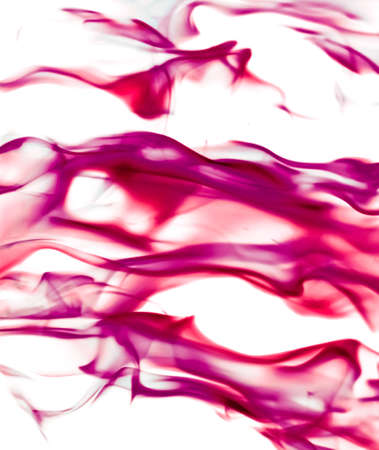 Technology, science and artistic flow concept - Abstract wave background, red element for designの写真素材
