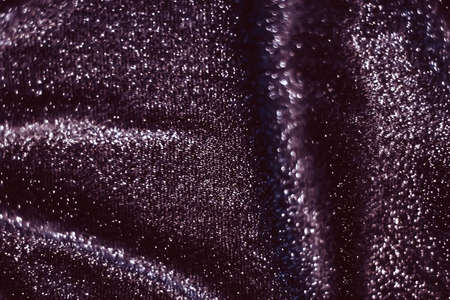 Luxe glowing texture, night club branding and New Years party concept - Purple holiday sparkling glitter abstract background, luxury shiny fabric material for glamour design and festive invitationの写真素材
