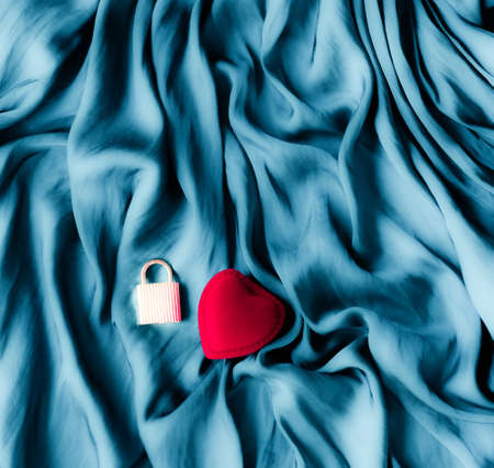 Romance, surprise and holidays concept - Valentines Day abstract background, heart shaped jewellery...