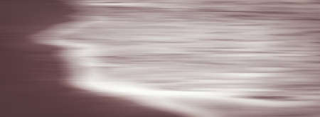 Seascape, seaview and coastline concept - Abstract vintage coastal nature background, long exposure...