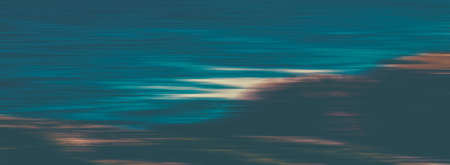 Seascape, seaview and coastline concept - Abstract vintage coastal nature background, long exposure...