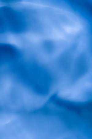 Holiday branding, beauty glamour and cyber backgrounds concept - Blue abstract art background, silk texture and wave lines in motion for classic luxury designの写真素材
