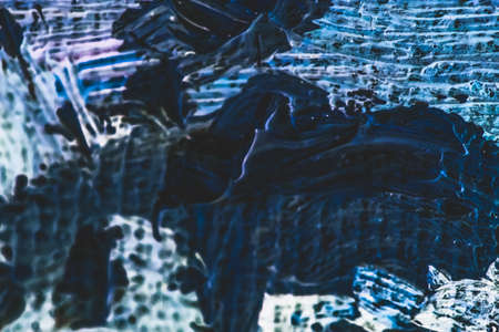 Stroke, artwork and palette concept - Abstract vintage brush strokes on canvas background, oil painting impressionism art backdrop, paint texture for artistic brand, pastel colours flat lay designの写真素材