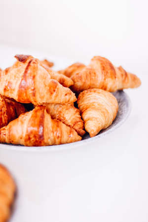 Pastry buffet served at charity event, sweet food and dessert table settingの写真素材