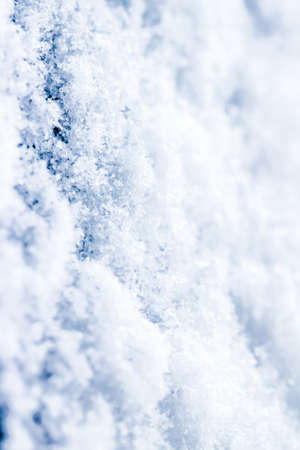 Snow texture as winter and holiday season background, macroの写真素材