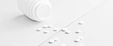 Medical pills and drugs, medicine for health care and clinical therapyの写真素材