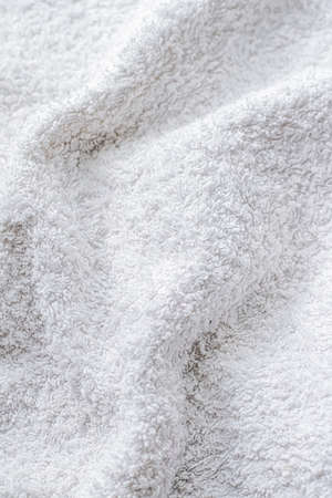 Texture of towel fabric as background, close-upの写真素材