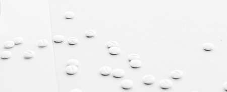 Medical pills and drugs, medicine for health care and clinical therapyの写真素材