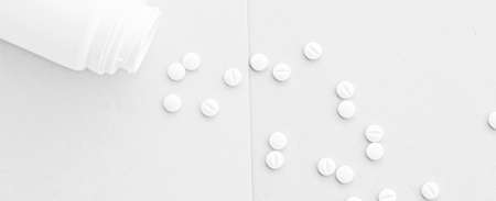 Medical pills and drugs, medicine for health care and clinical therapyの写真素材