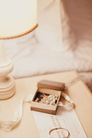 Gdansk, Poland circa April, 2020: Interior of a room in a luxury five star Dwor Oliwski City Hotel and Spa in Gdansk, Polandのeditorial素材