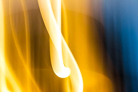 Light waves as abstract futuristic background, science and high tech designsの写真素材