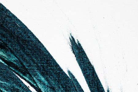 Turquoise abstract background, painting and arts