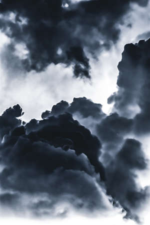 Minimalistic black cloudy background as abstract backdrop, minimal design and artistic splashesの写真素材