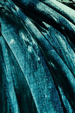 Turquoise abstract background, painting and arts