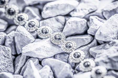 Luxury diamond bracelet, jewelry and fashion brandsの写真素材