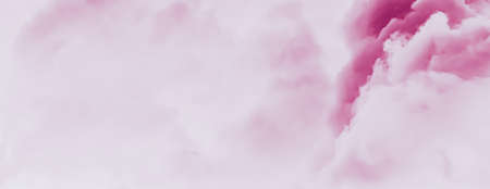 Minimalistic pink cloudy background as abstract backdrop, minimal design and artistic splashesの写真素材