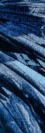 Blue abstract background, painting and arts