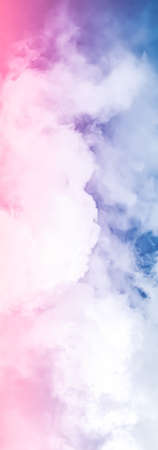 Fantasy blue sky and clouds, spiritual and nature backgroundsの写真素材