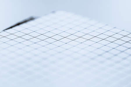Blue grid paper texture, back to school backgrounds