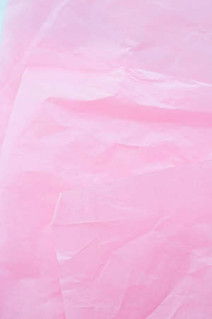 Pink tissue paper flatlay background, luxury branding flat lay and brand identity design for mockupの写真素材