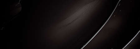 Black cream texture background, cosmetic product and makeup backdrop for luxury beauty brand, holiday banner design, abstract wall art or artistic paint brush strokeの写真素材