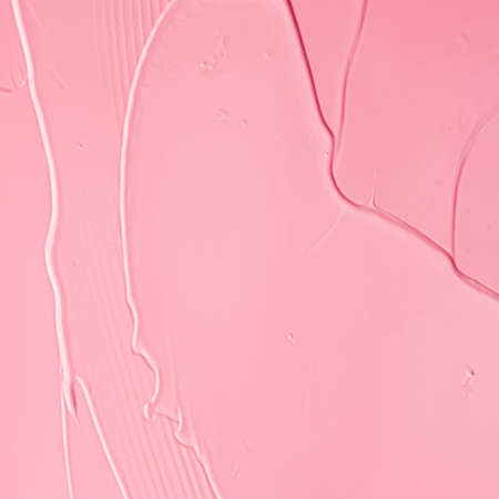 Pink lipstick or lip gloss texture as cosmetic background, makeup and beauty cosmetics product for luxury brand, holiday flatlay backdrop or abstract wall art and paint strokesの写真素材