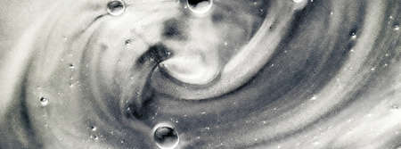 Abstract liquid banner background, paint splash, swirl pattern and water drops, beauty gel and...