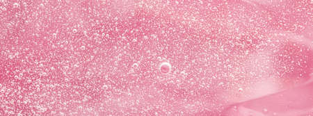 Abstract liquid banner background, paint splash, swirl pattern and water drops, beauty gel and cosmetic texture, contemporary magic art and science as luxury flatlay designの写真素材