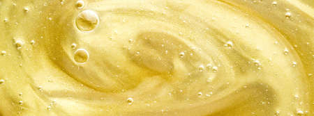 Abstract liquid banner background, paint splash, swirl pattern and water drops, beauty gel and cosmetic texture, contemporary magic art and science as luxury flatlay designの写真素材