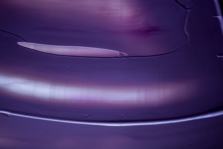 Purple cream texture background, cosmetic product and makeup backdrop for luxury beauty brand,...