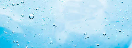 Blue water texture as aquatic background, nature and science concept, skincare cosmetics and hygiene...