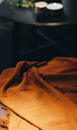 Home decor and interior design in modern house or apartment, luxury furniture and decoration detailsの写真素材