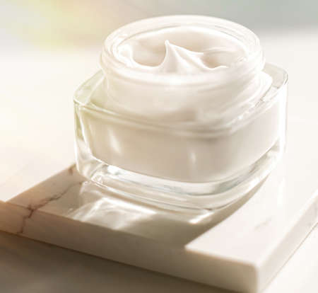 Face cream moisturiser as skincare and bodycare luxury product, home spa and organic beauty...