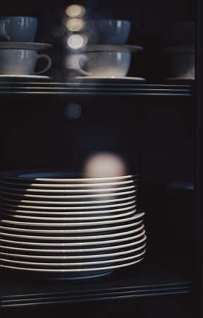 Home decor and interior design in modern house or apartment, luxury furniture and decoration detailsの写真素材