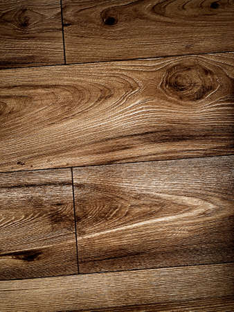 Wood texture background, laminate flooring as construction material and wooden interior design conceptの写真素材