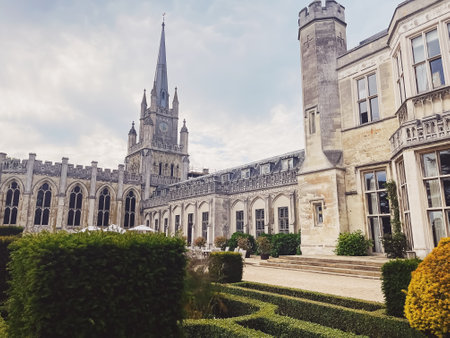 Hertfordshire, England circa summer 2022: Ashridge House and gardens, illustrative editorialのeditorial素材