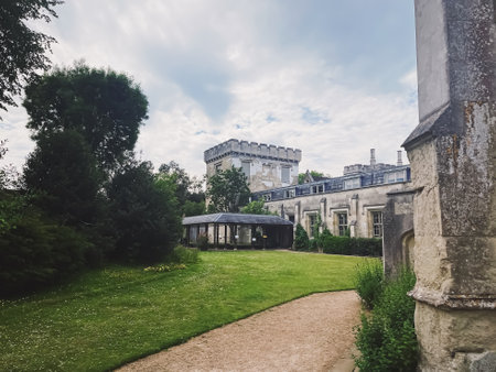 Hertfordshire, England circa summer 2022: Ashridge House and gardens, illustrative editorialのeditorial素材