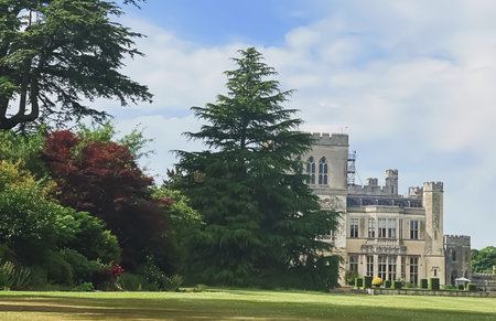 Hertfordshire, England circa summer 2022: Ashridge House and gardens, illustrative editorialのeditorial素材