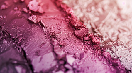 Beauty product and cosmetics texture, makeup shimmer glitter, blush eyeshadow powder as abstract luxury cosmetic backgroundの素材