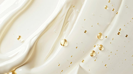 Skincare, cosmetics and beauty product texture abstract background, hygiene cream, gel or lotion, scrub mask sample and spa soap skin body careの素材