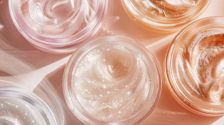 Skincare cosmetic product, spa and organic beauty cosmetics for bodycare, hair care, natural skin care routineの素材