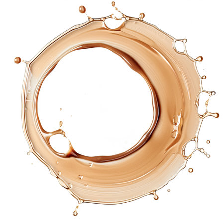 Make-up foundation texture as circle shape design, beauty product and cosmetics, makeup blush eyeshadow powder as abstract luxury cosmetic background artの素材