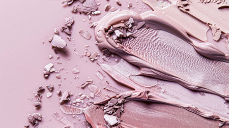 Beauty product and cosmetics texture, makeup products as abstract luxury cosmetic background artの素材